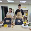 Creative holiday with a clay master class