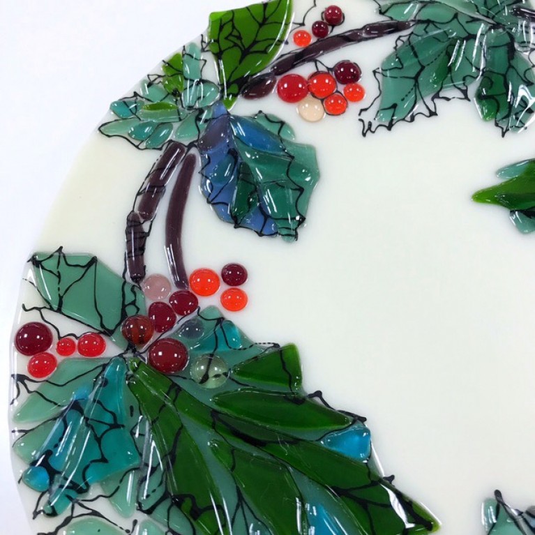 Plate "Christmas Wreath"