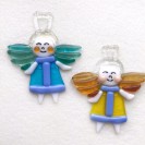 Елочная игрушка "Ангел с расправленными крыльями"