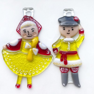 Елочная игрушка "Иван да Марья"