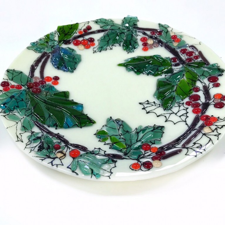 Plate "Christmas Wreath"